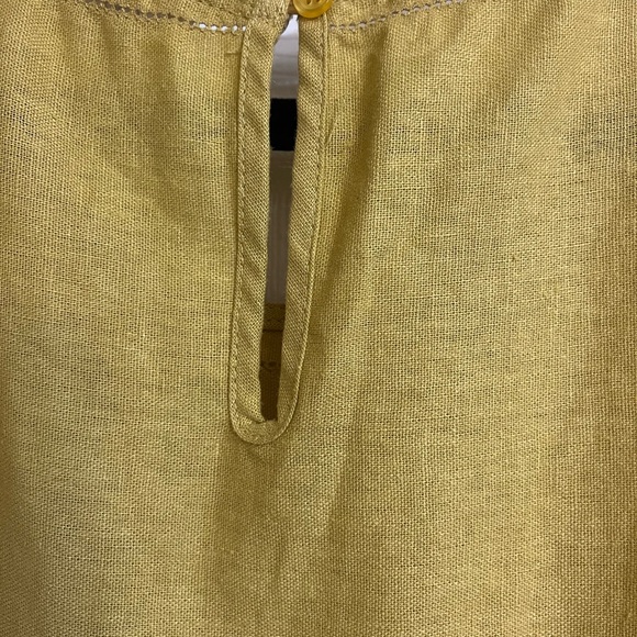 CYNTHIA ROWLEY LINEN MIX DRESS - Picture 2 of 6